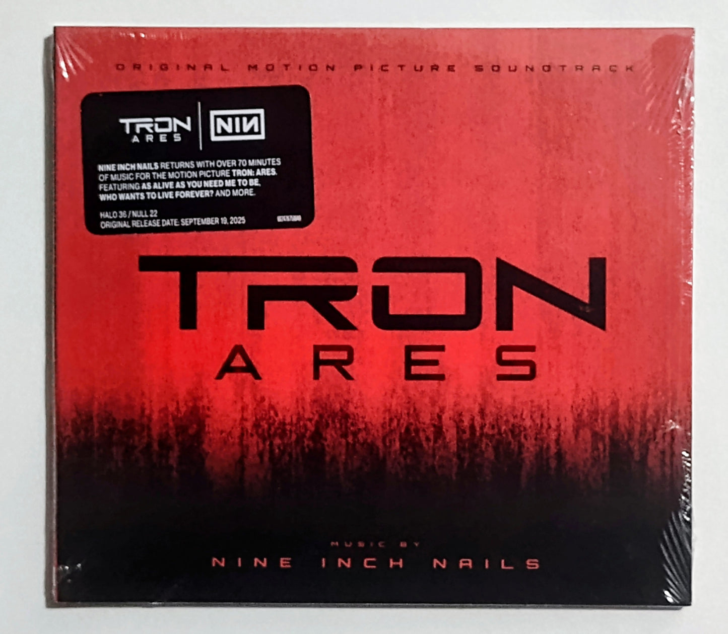 Nine Inch Nails - "Tron: Ares Soundtrack" - COMPACT DISC M/M (Sealed)