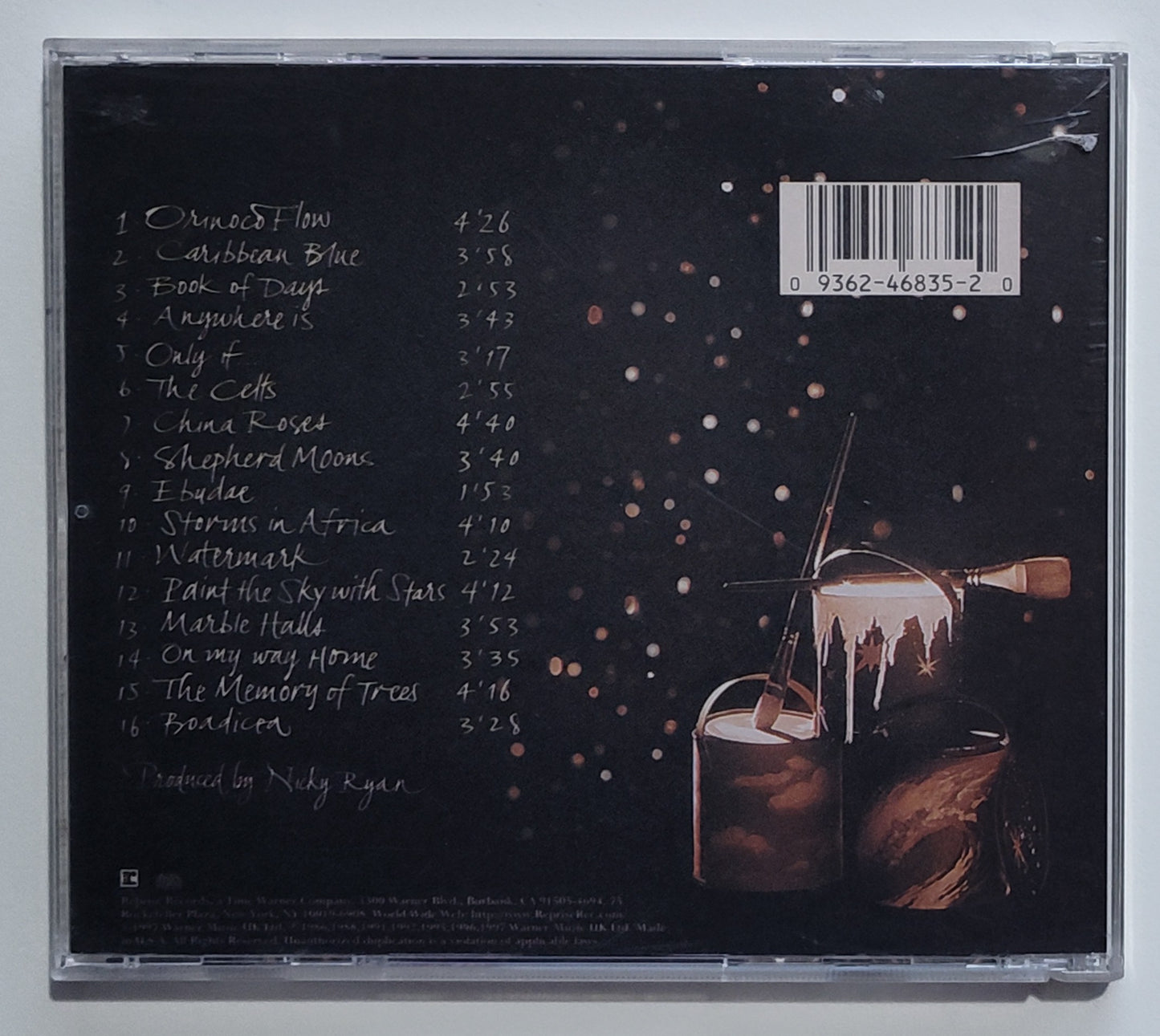Enya - "Paint The Sky With Stars: The Best Of Enya" - COMPACT DISC VG+/VG+