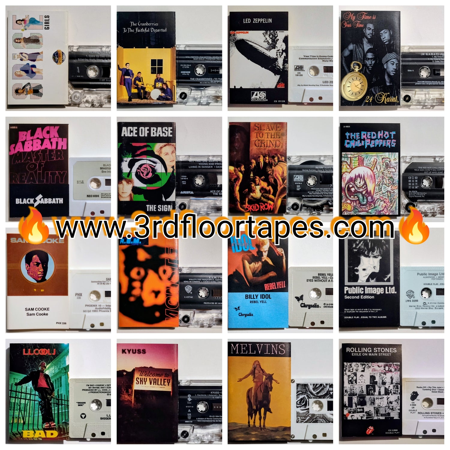 New And Used Cassette Tapes (Classics + Reissues; All Genres) (See menus below and in upper left corner of site for sorting by genre)
