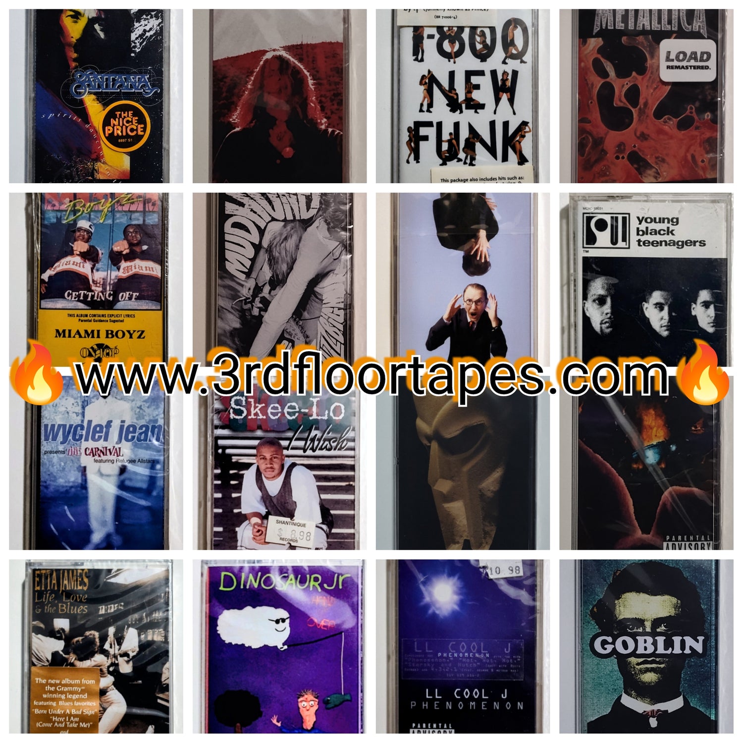 Sealed Cassette Tapes (All genres)