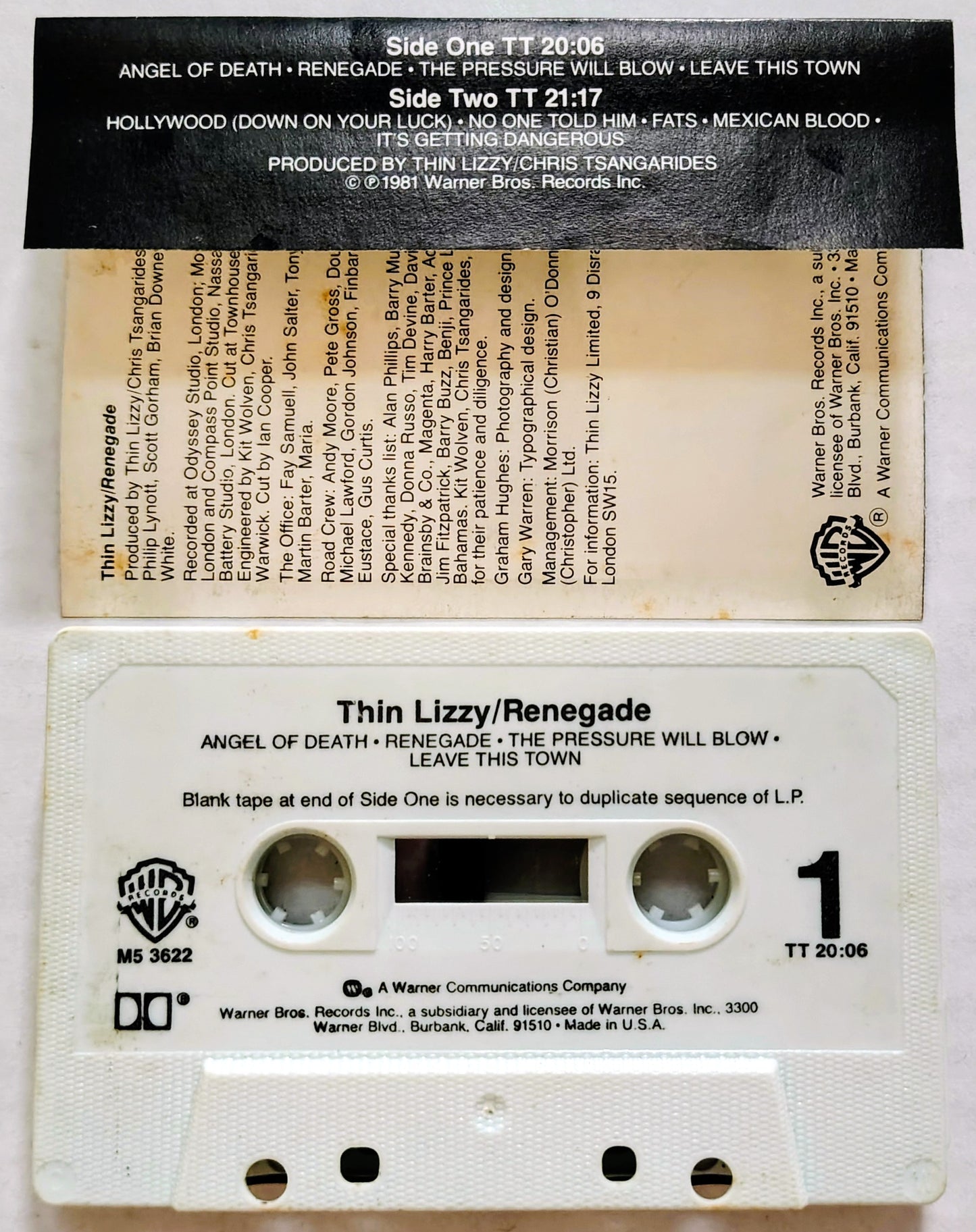 Thin Lizzy - Renegade