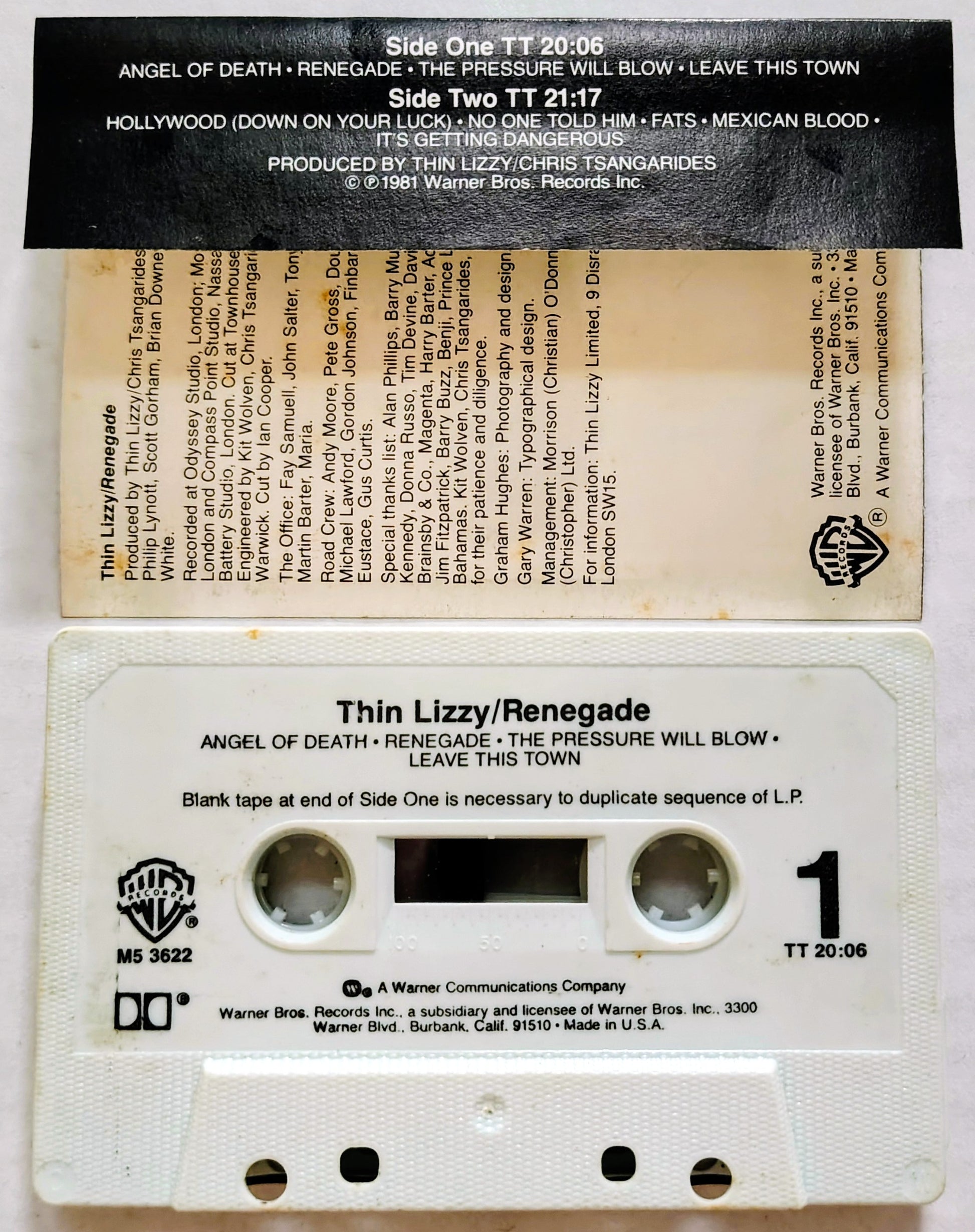 Thin Lizzy - Renegade