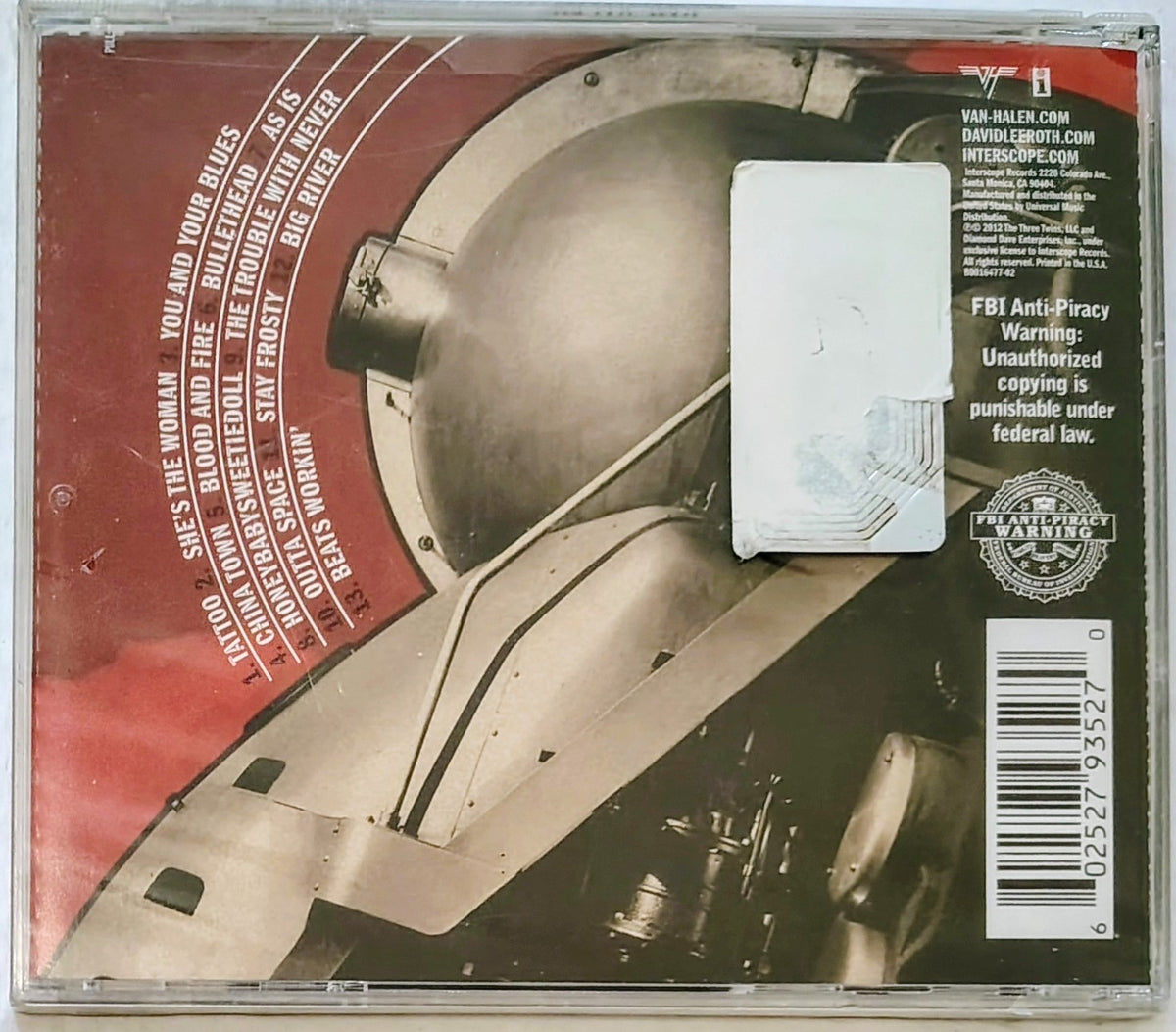 Van Halen - "A Different Kind Of Truth" - COMPACT DISC NM/M (Sealed; torn cellophane; Original pressing)