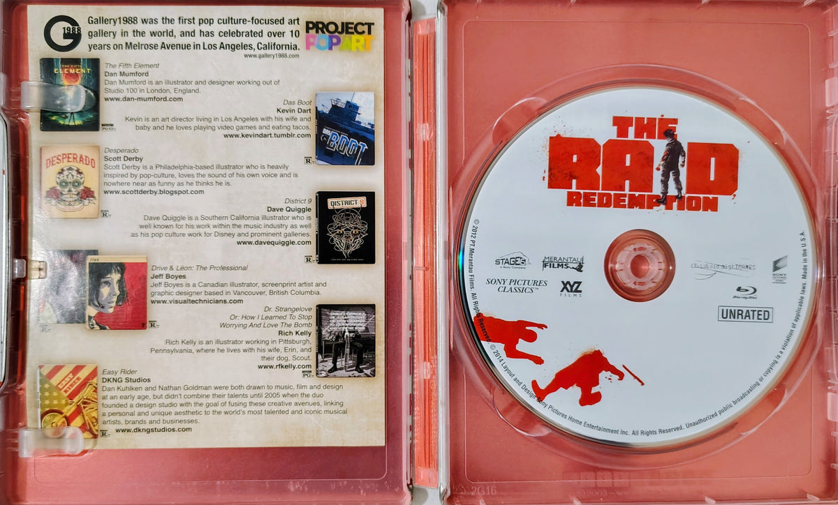 The Raid: Redemption (Steelbook) BLU-RAY