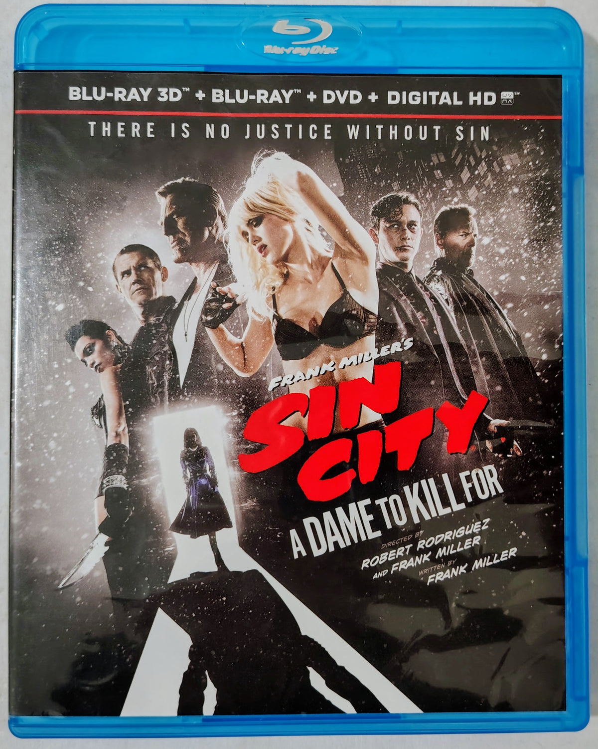 Sin City Double Feature (Sin City + A Dame To Kill For; with slipcase) BLU-RAY