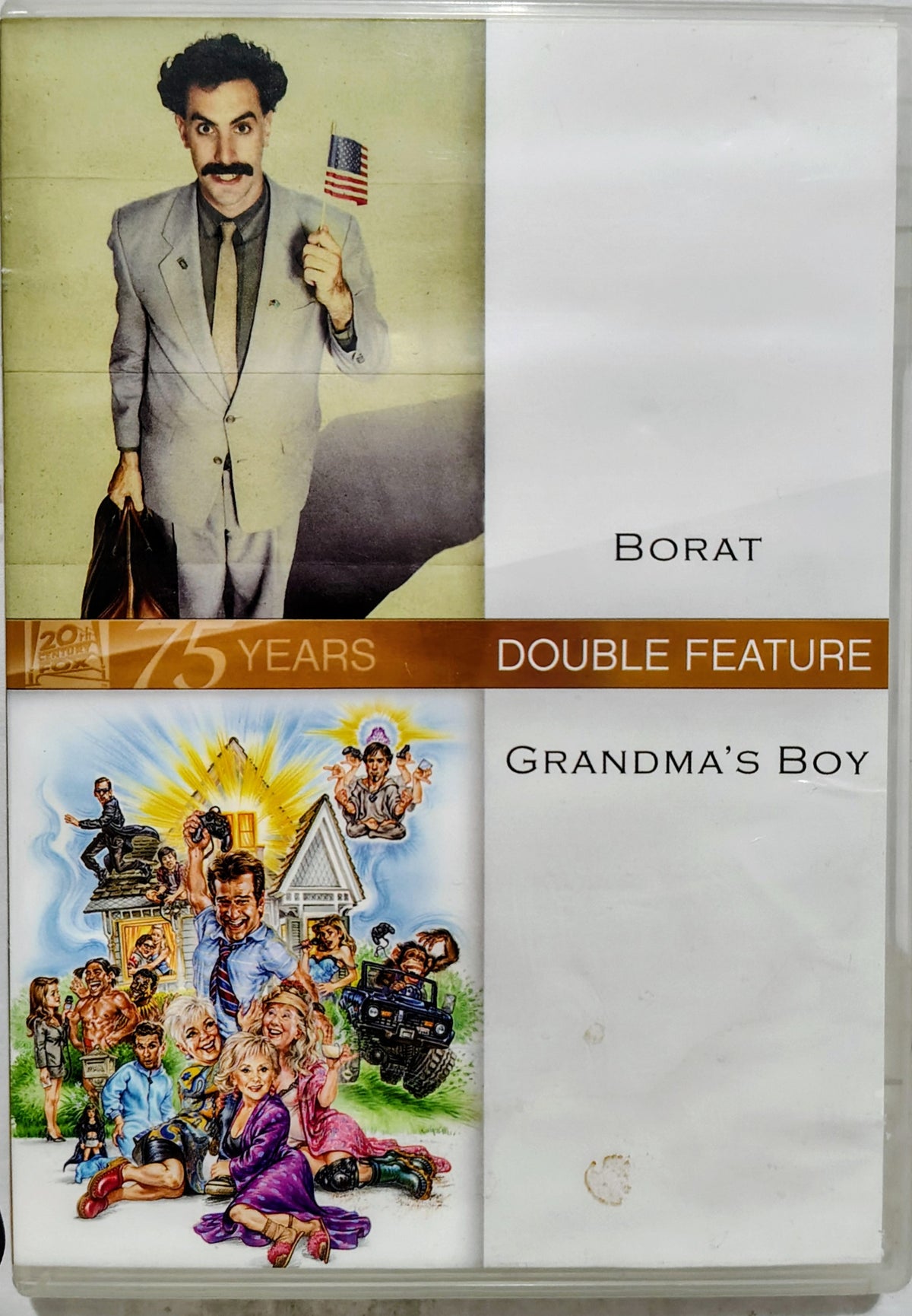 Borat + Grandma's Boy Double Feature DVD