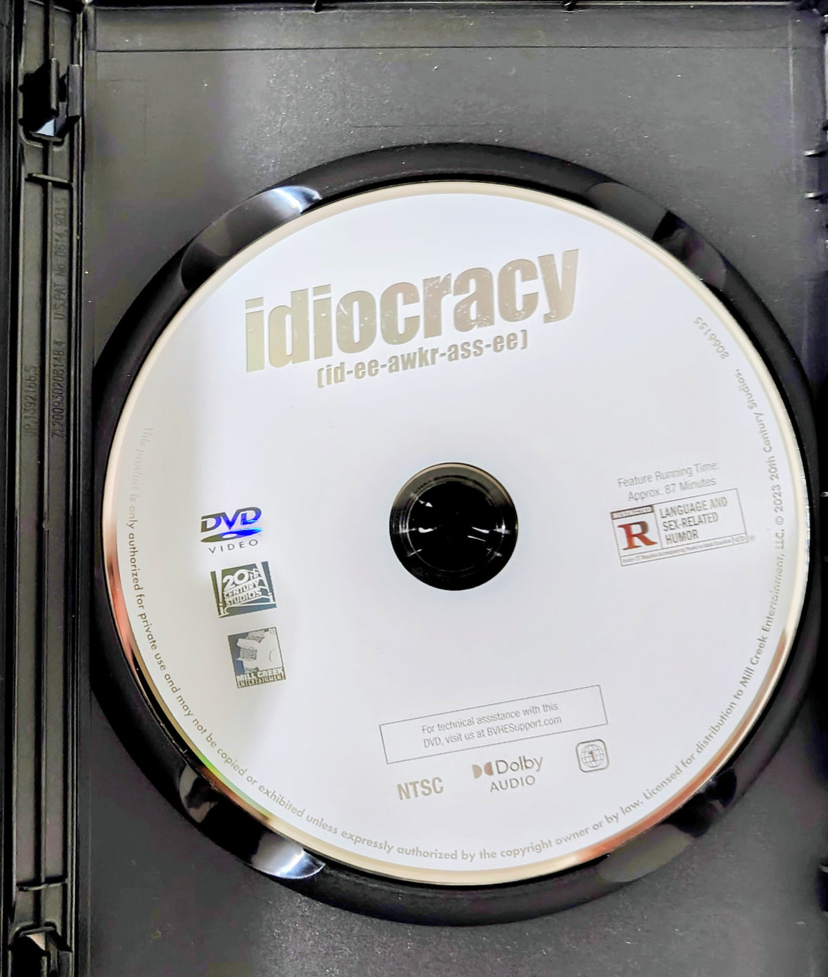 Idiocracy DVD