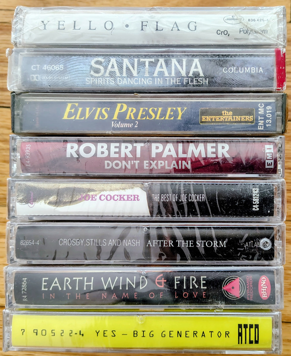 8-Tape Sealed Rock And Roll Batch