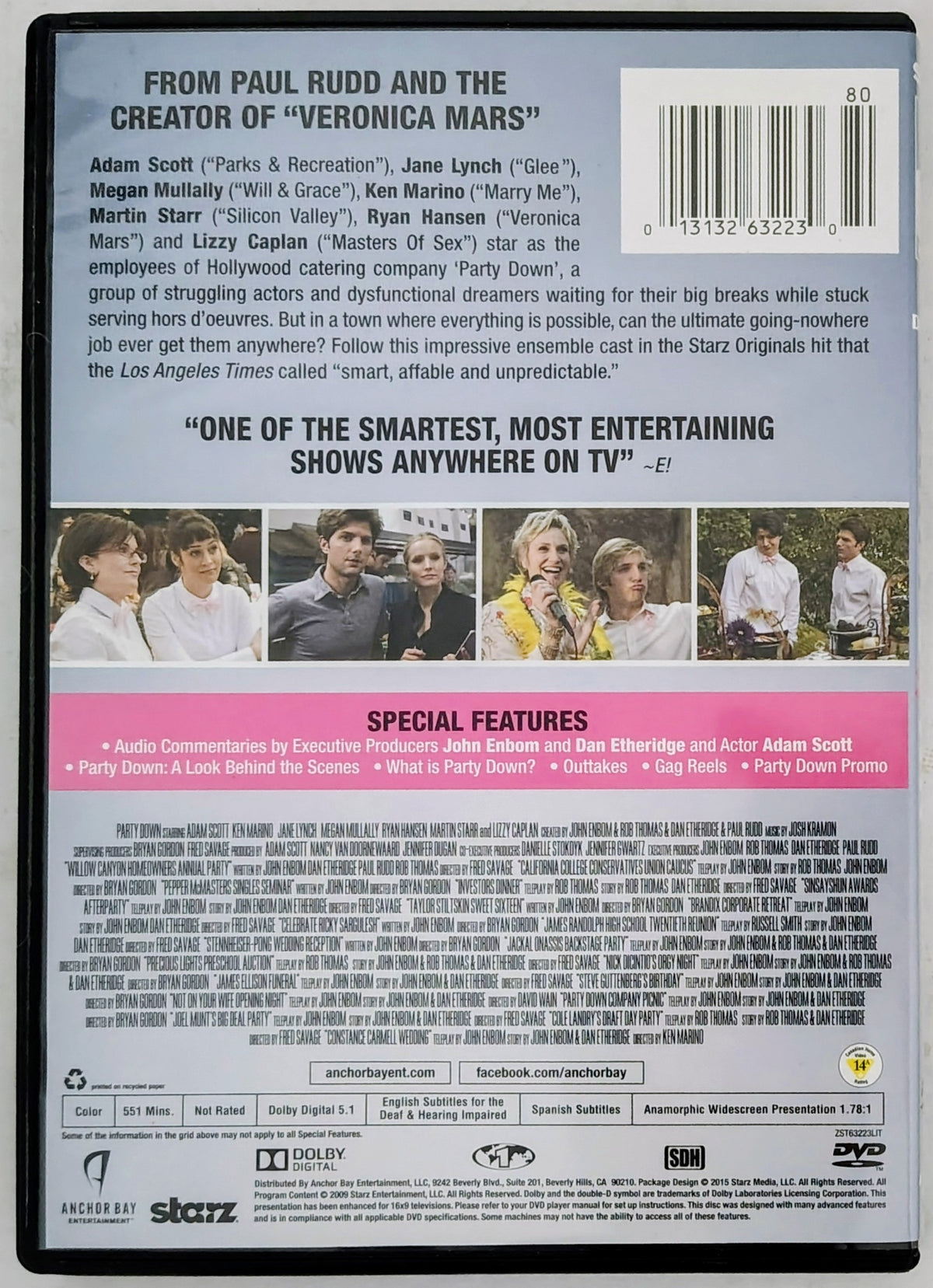 Party Down ("Complete Series") DVD