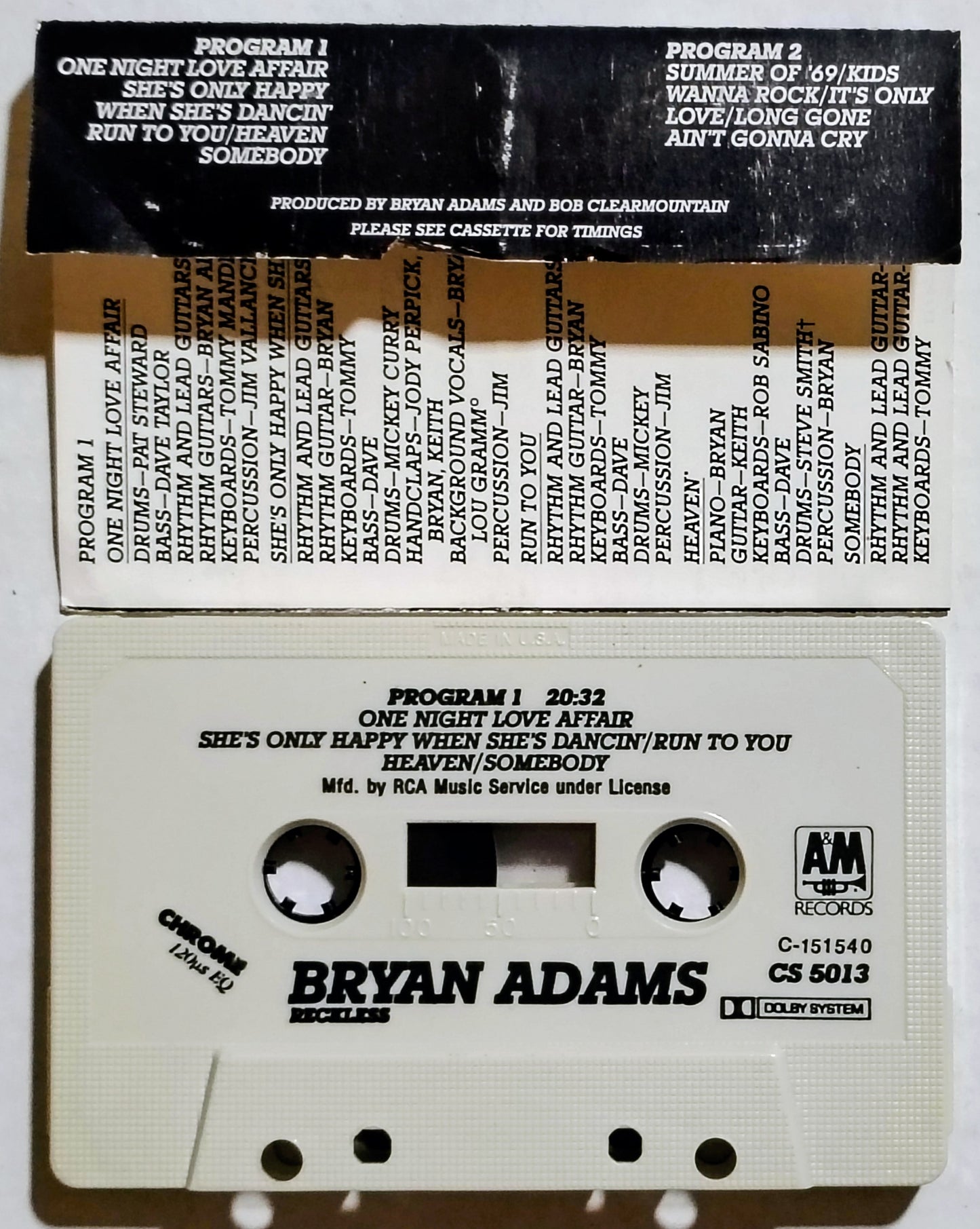 Bryan Adams - Reckless