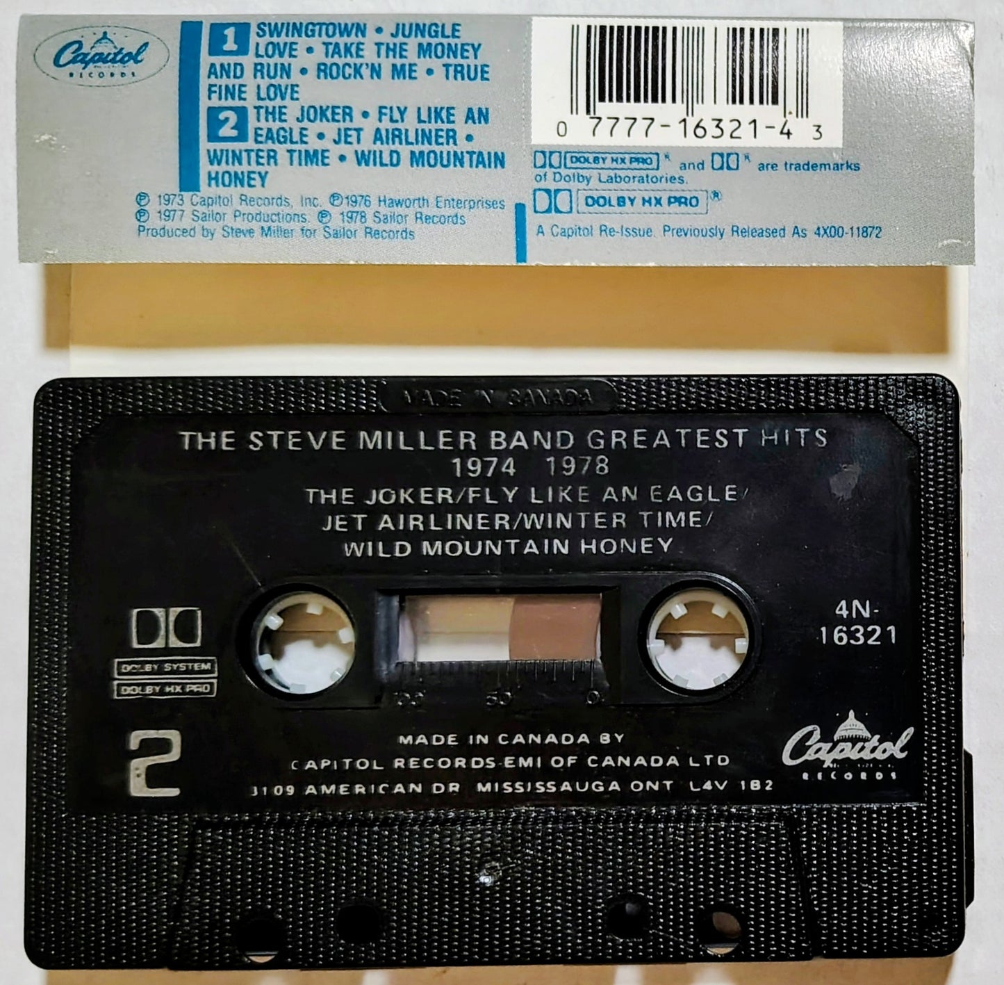 The Steve Miller Band - Greatest Hits 1974-78