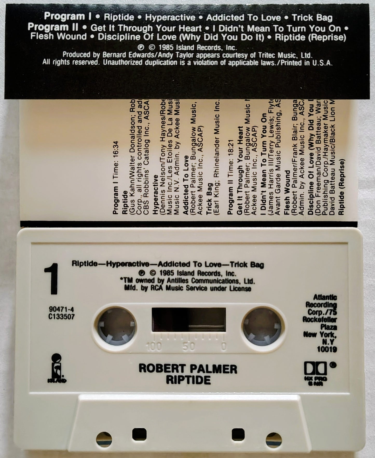 Robert Palmer - Riptide