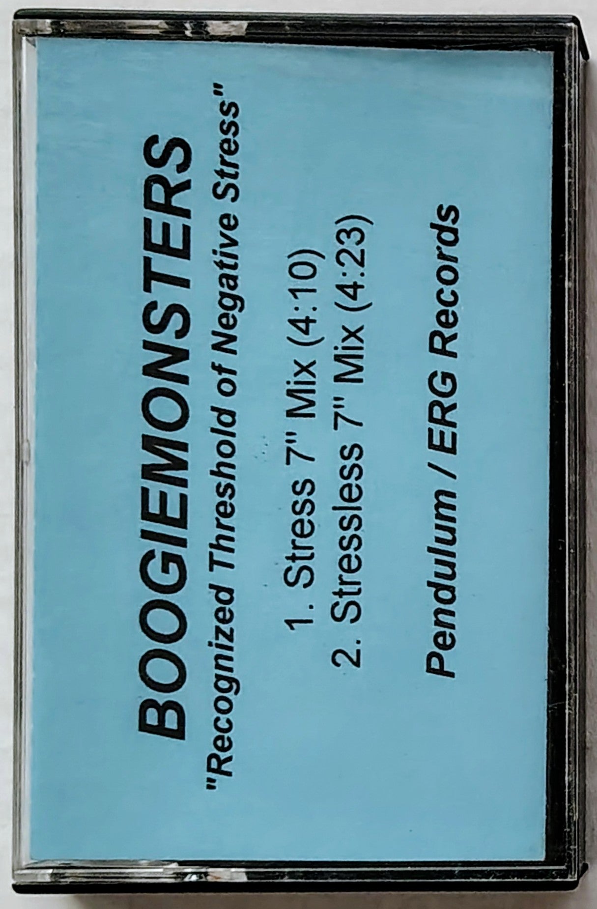 Boogiemonsters - Recognized Threshold of Negative Stress