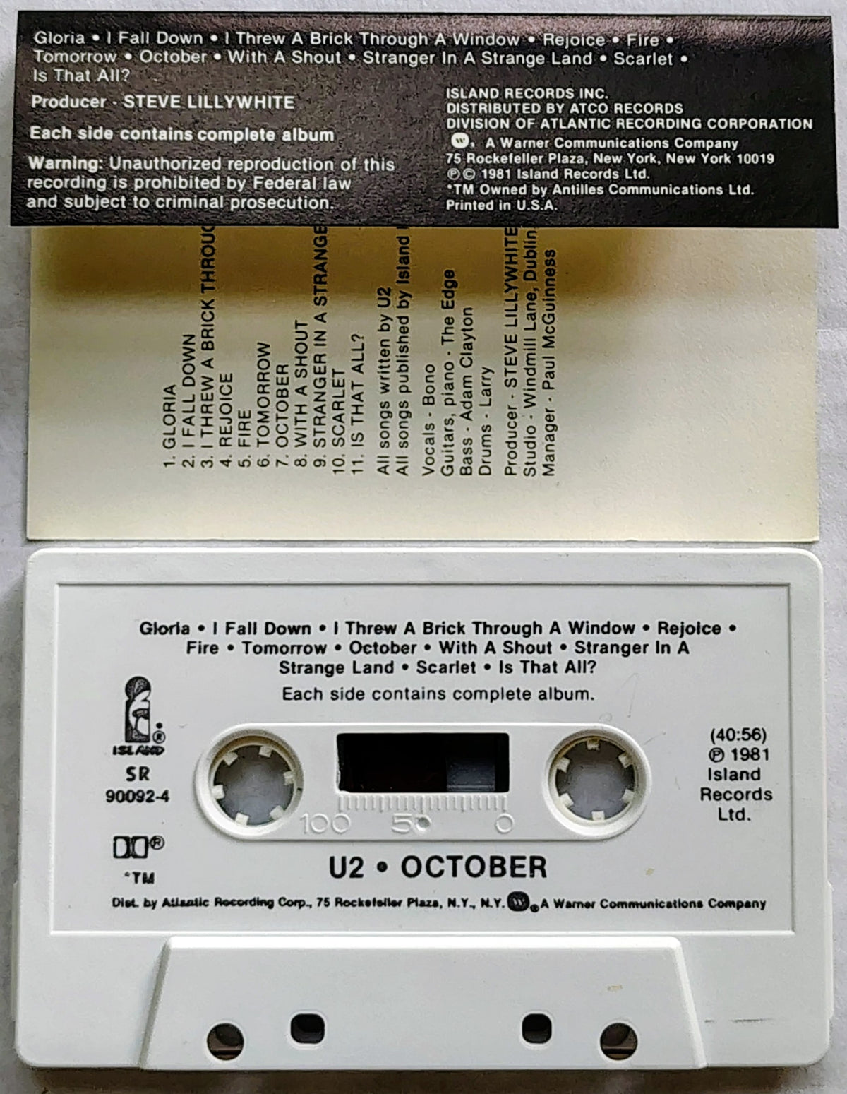 U2 - October