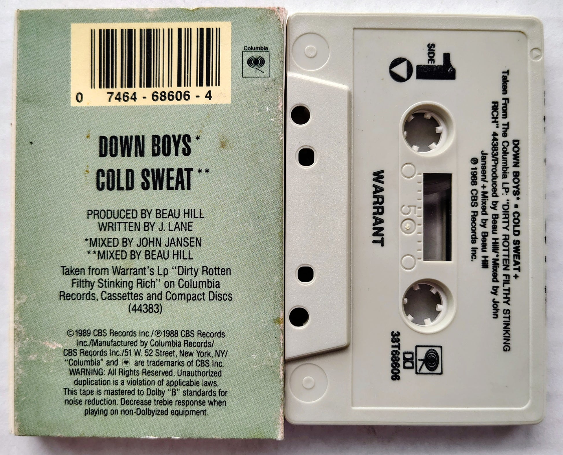 Warrant - Down Boys