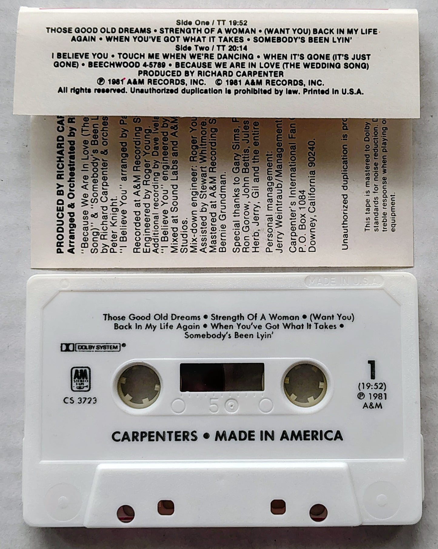 Carpenters - Made in America