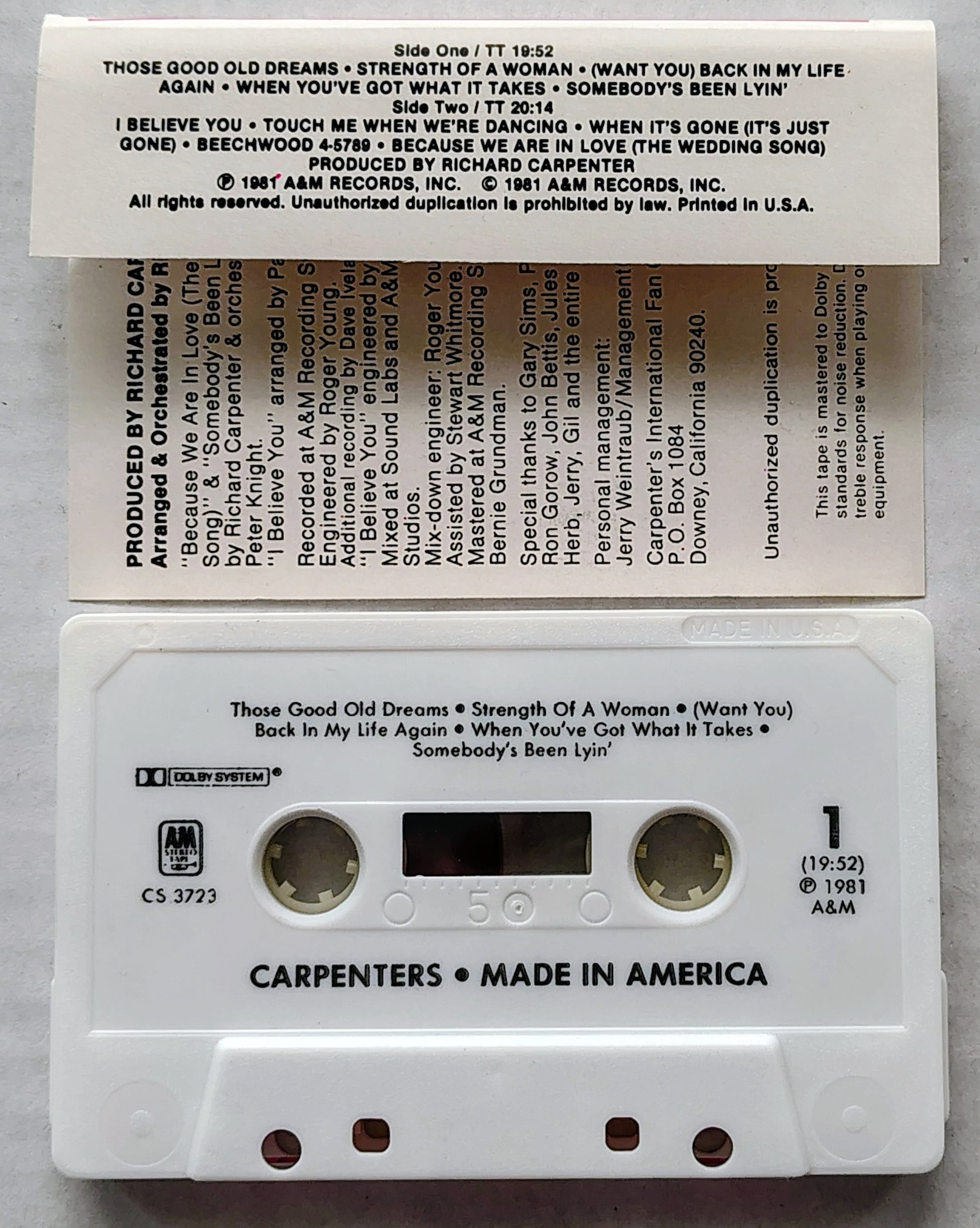 Carpenters - Made in America