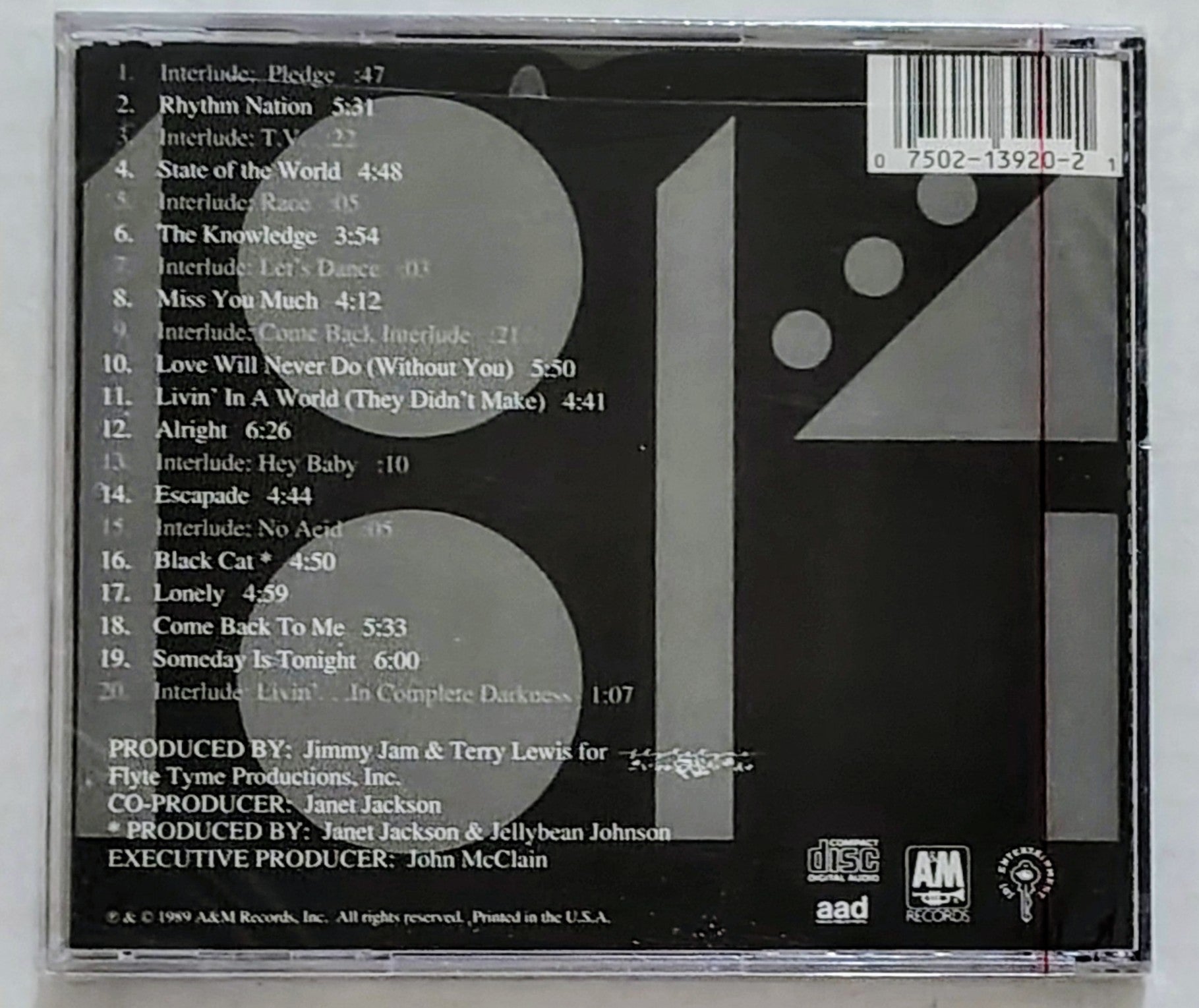Janet Jackson - Janet Jackson's Rhythm Nation 1814