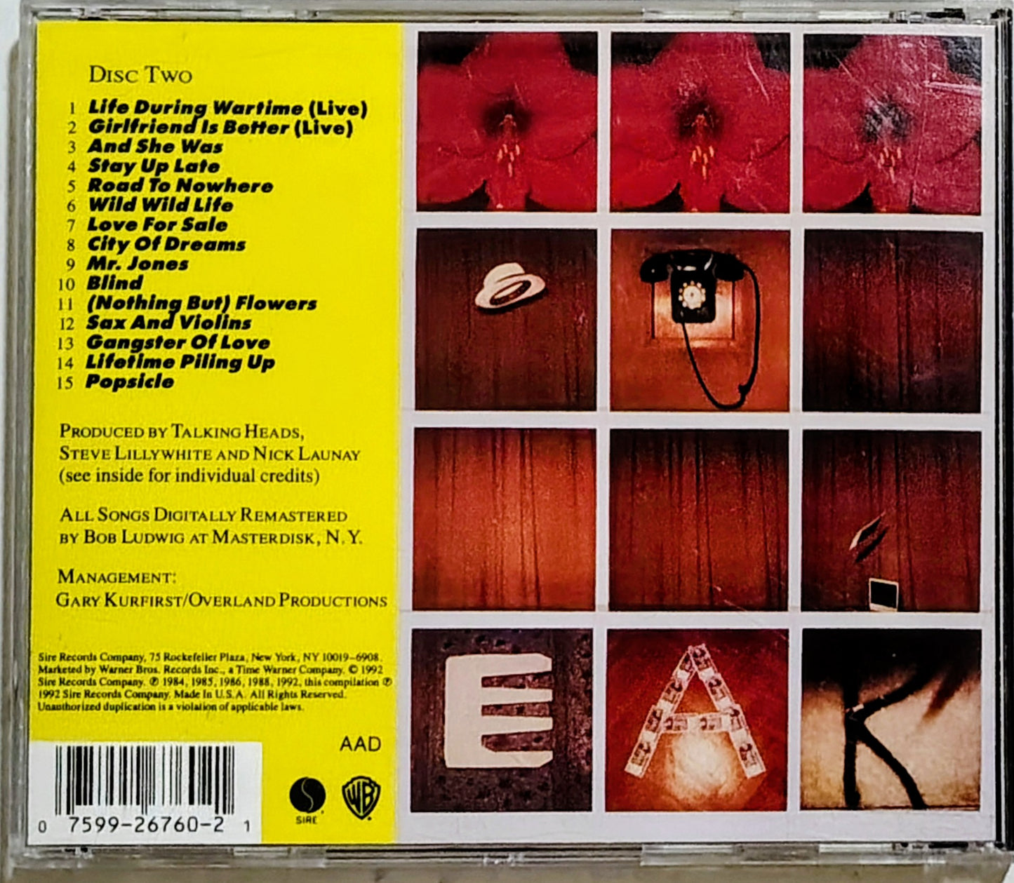 Talking Heads - Popular Favorites