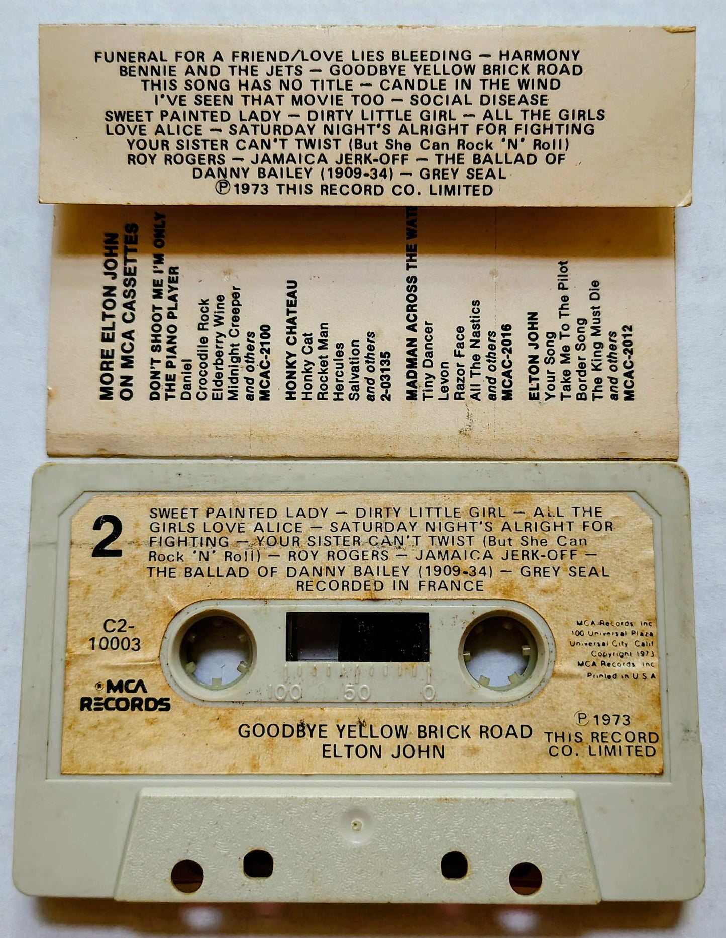 Elton John - Goodbye Yellow Brick Road
