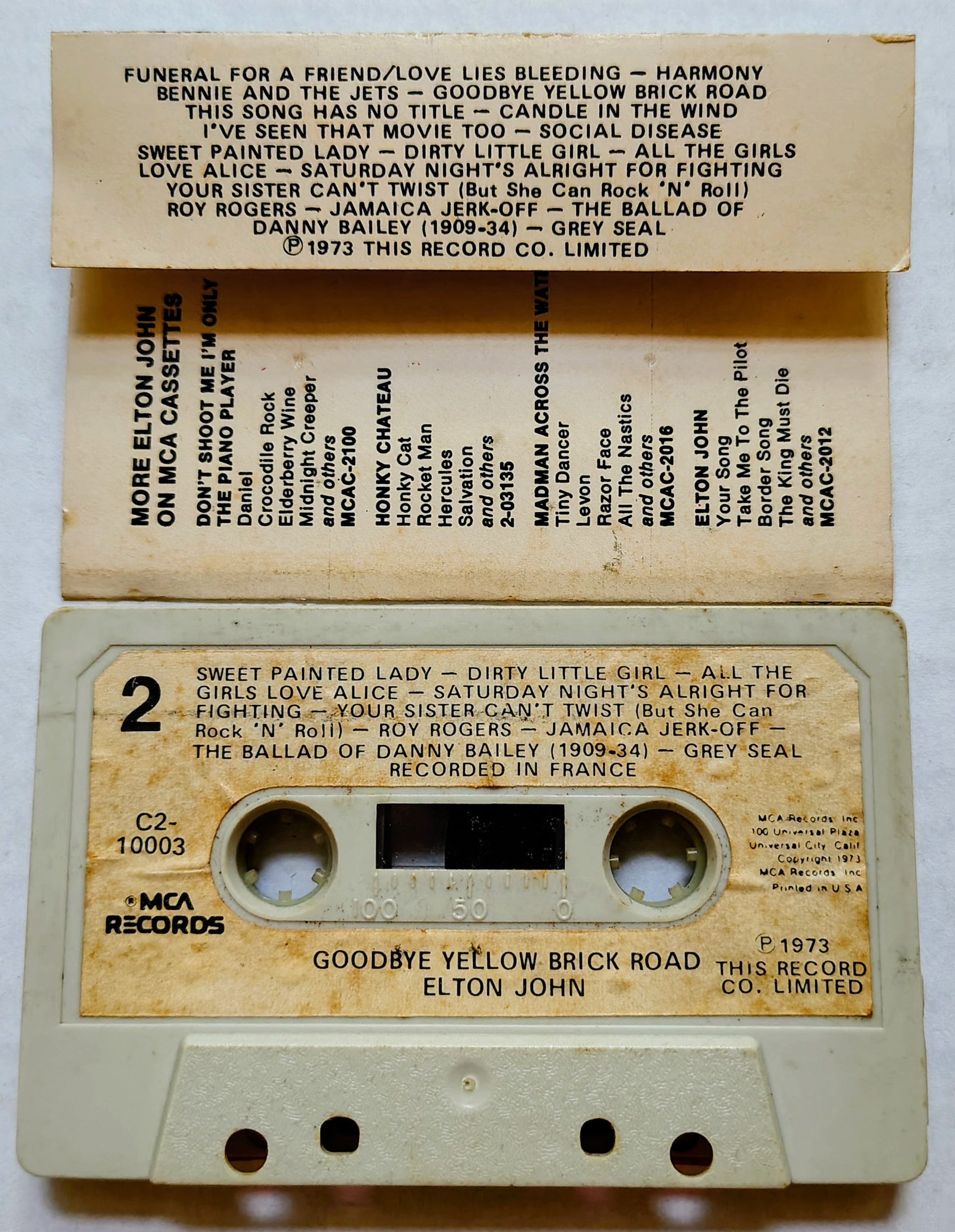 Elton John - Goodbye Yellow Brick Road