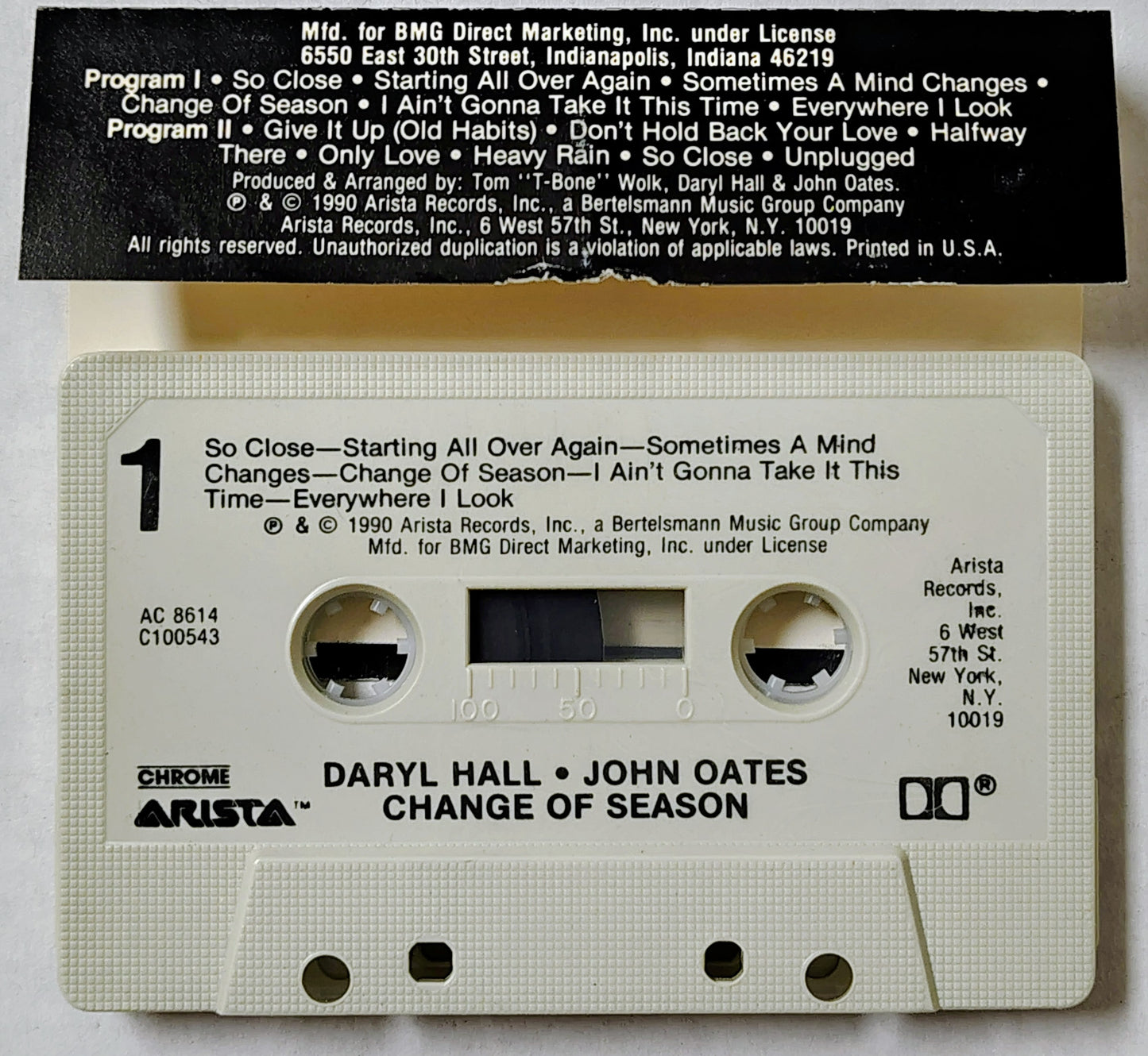 Daryl Hall & John Oates - Change of Season