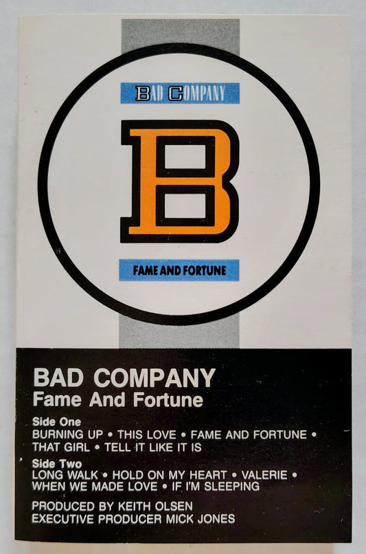 Bad Company - Fame and Fortune