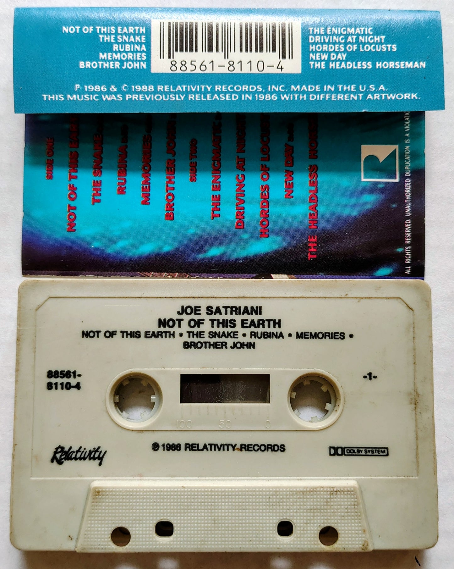 Joe Satriani - Not of This Earth