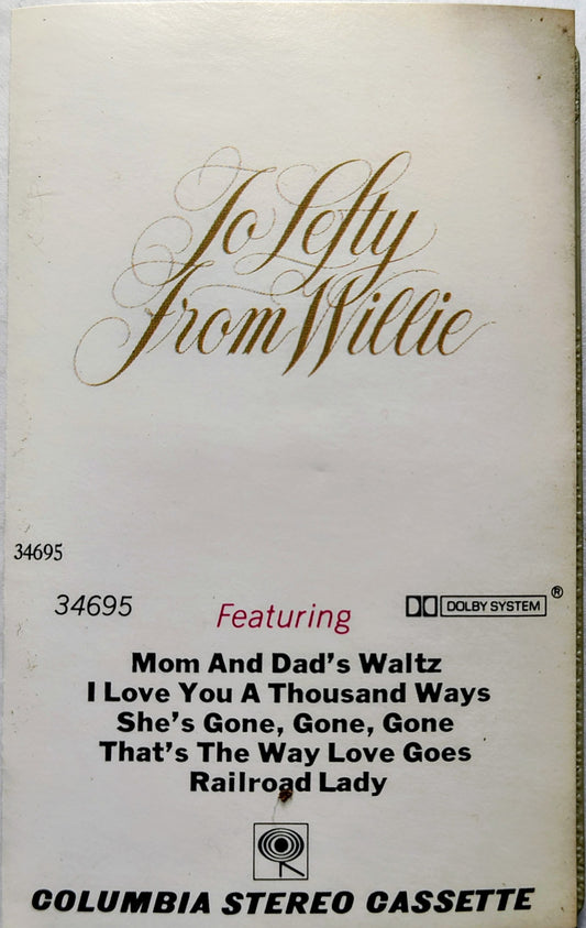 Willie Nelson - To Lefty from Willie