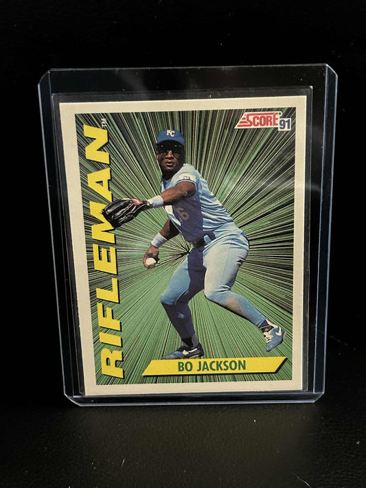 Bo Jackson #412 | 1991 Score Baseball