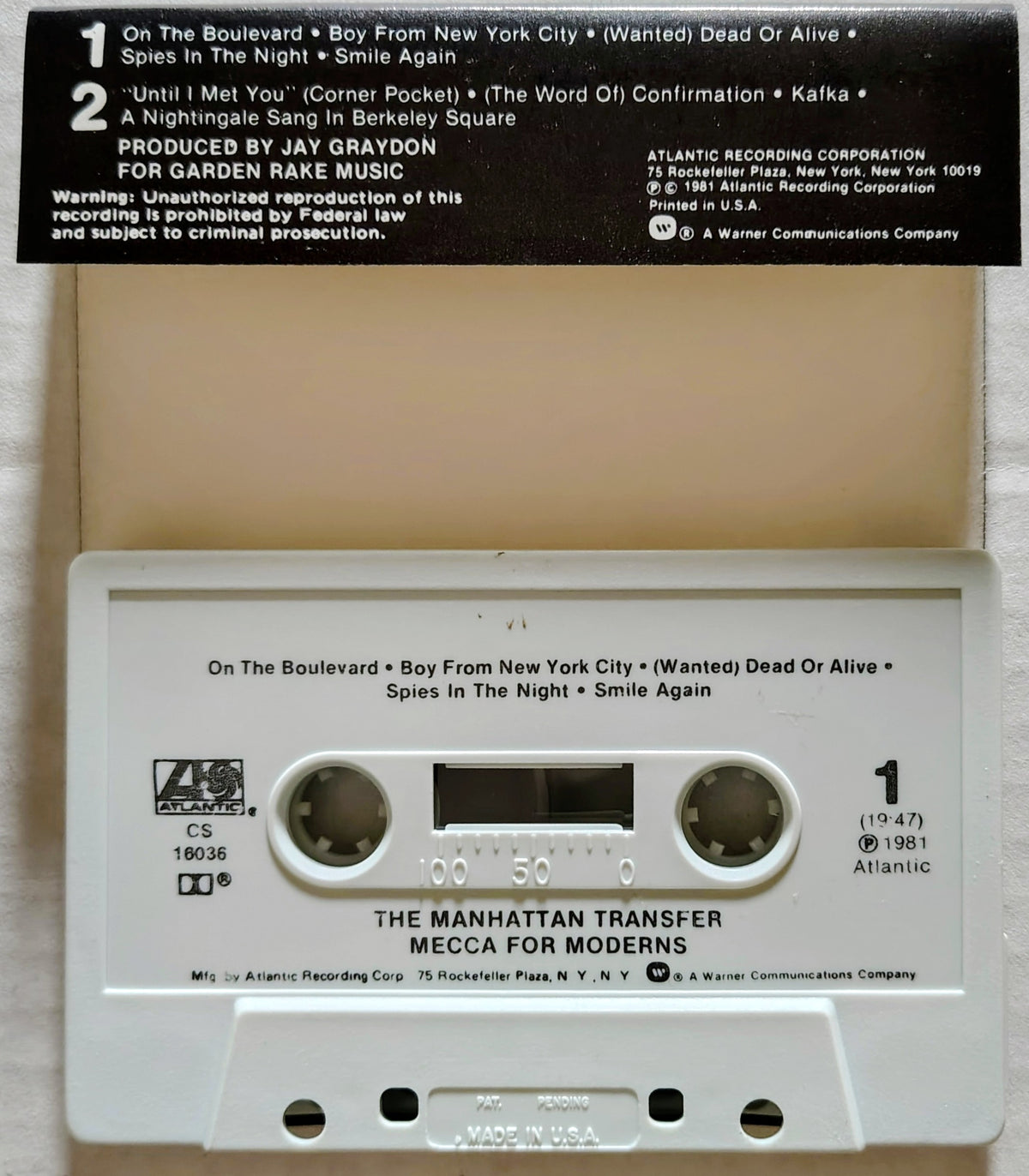 Manhattan Transfer, The - Mecca for Moderns