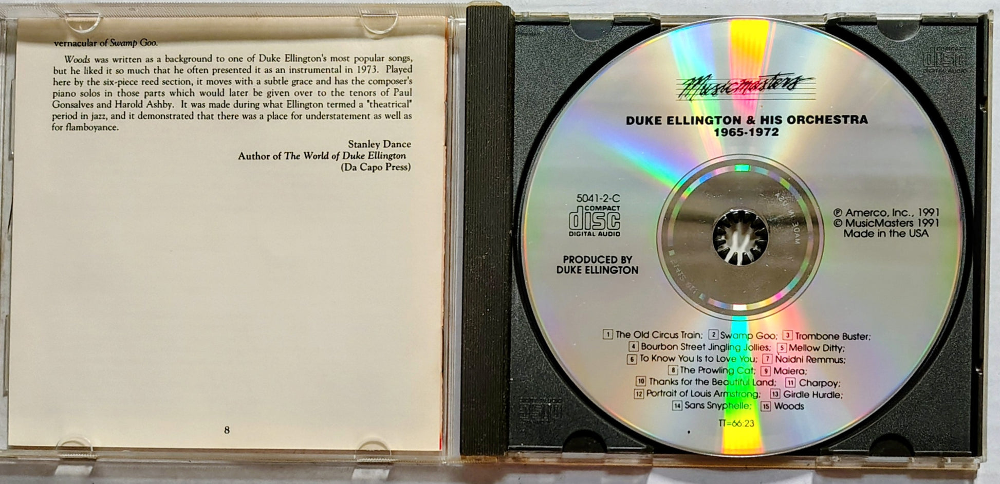 Duke Ellington and His Orchestra - Never-Before-Released Recordings (1965-1972)
