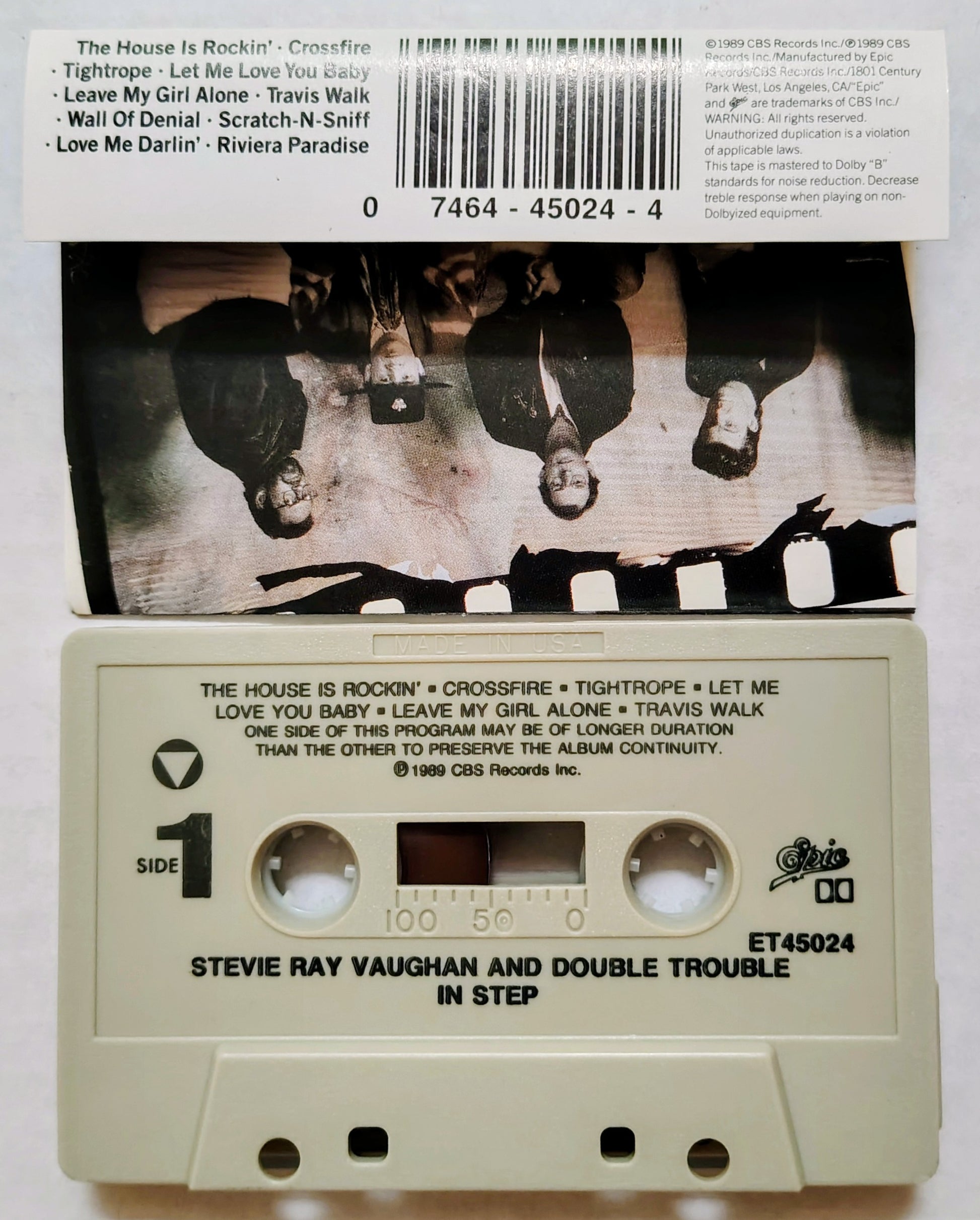Stevie Ray Vaughan and Double Trouble - In Step