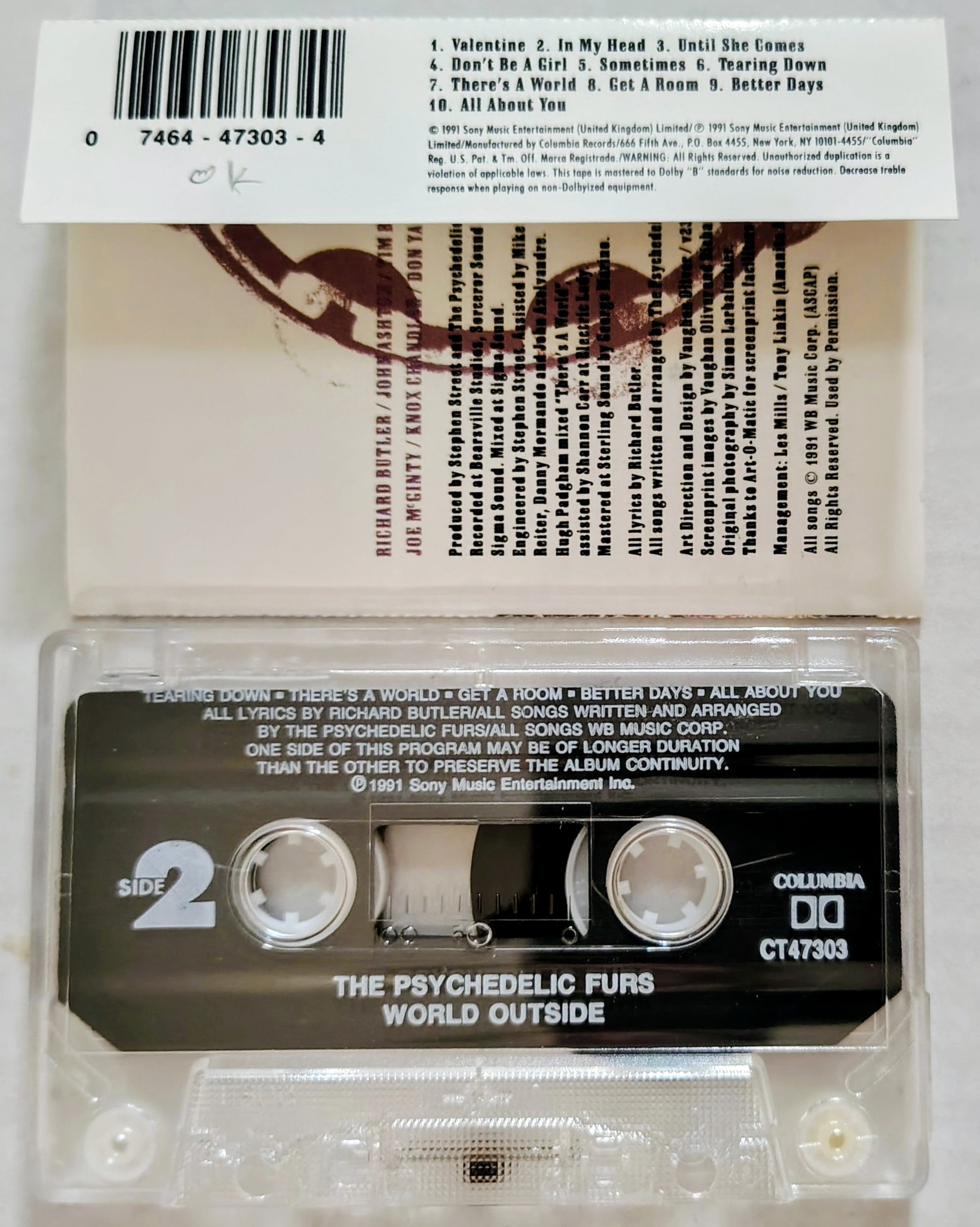 The Psychedelic Furs - World Outside