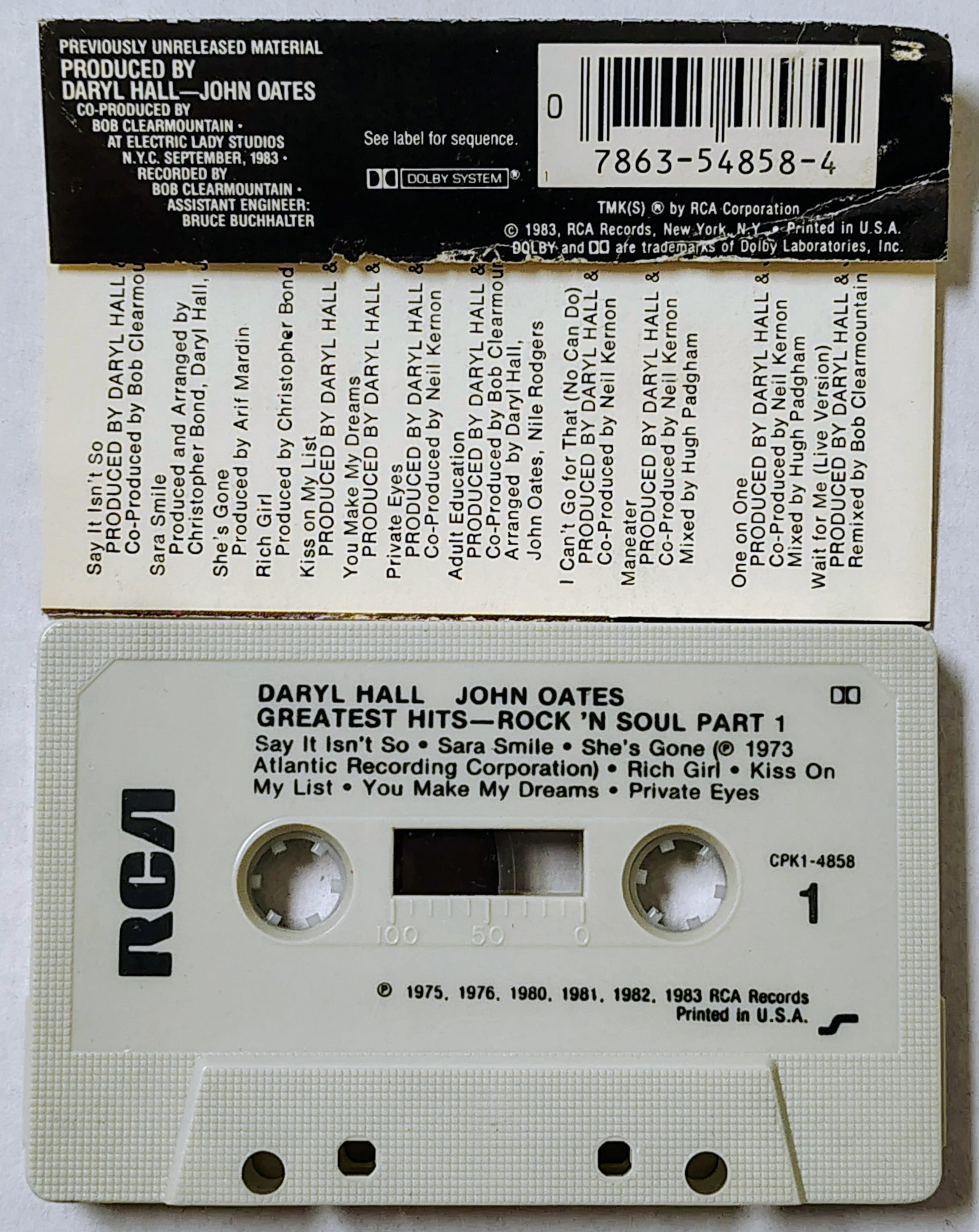 Daryl Hall & John Oates - Greatest Hits Rock 'N Soul Part 1