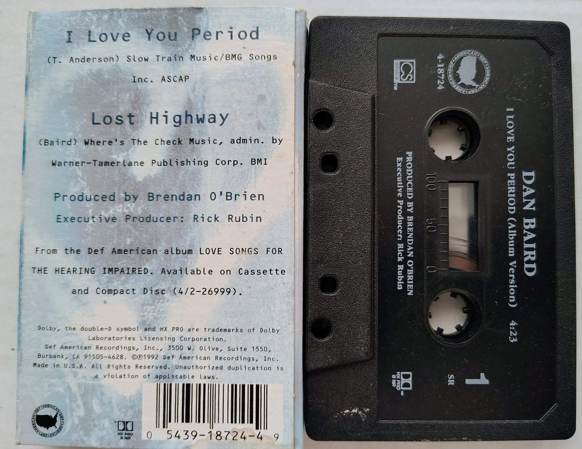 Dan Baird - I Love You Period.