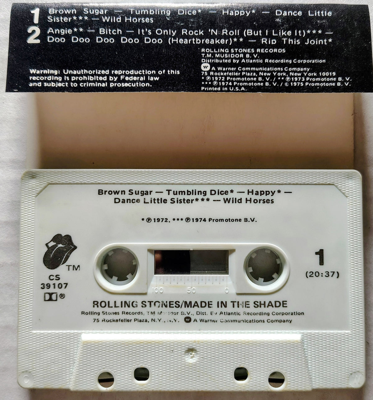 Rolling Stones - Made in the Shade