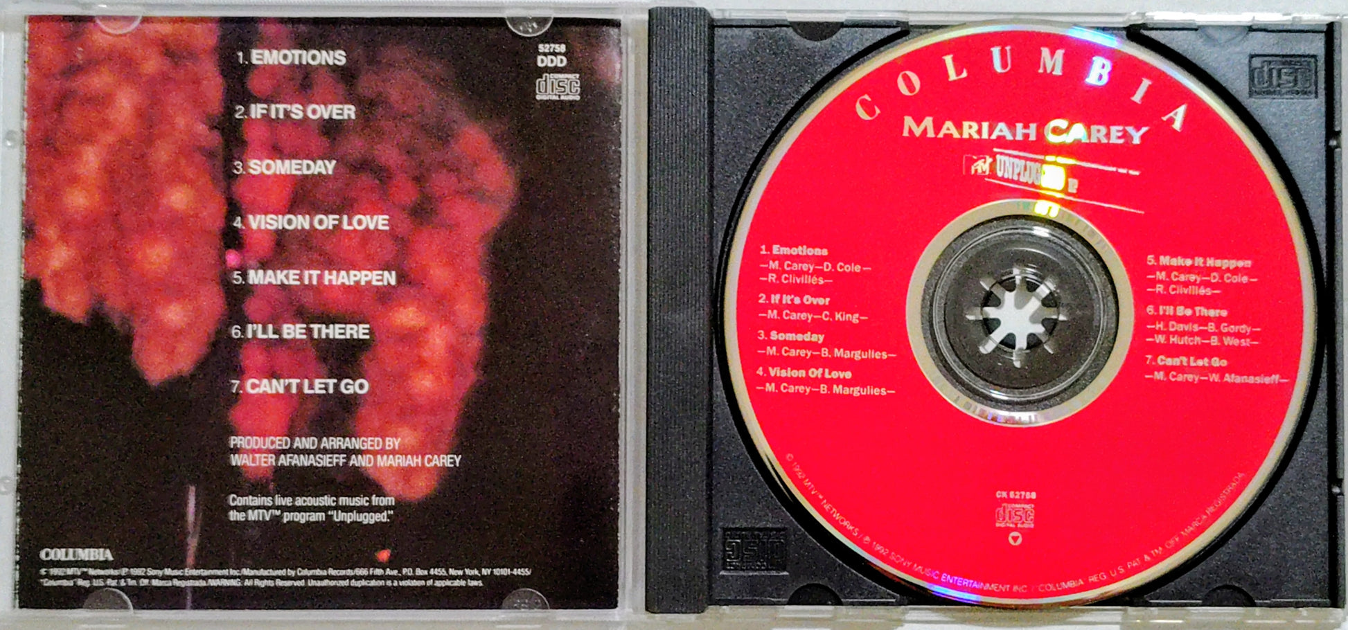 Mariah Carey - MTV Unplugged EP
