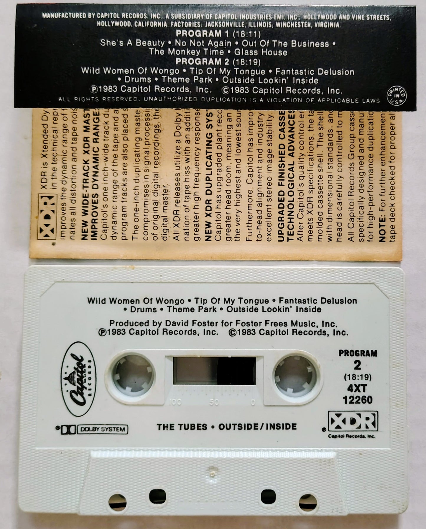 The Tubes - Outside/Inside
