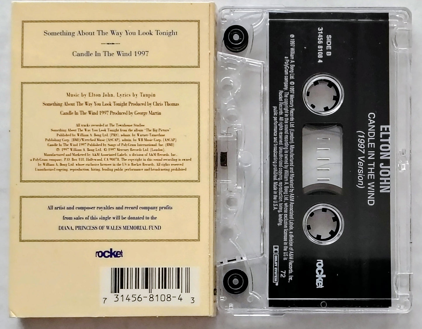 Elton John - Something About the Way You Look Tonight / Candle in the Wind 1997