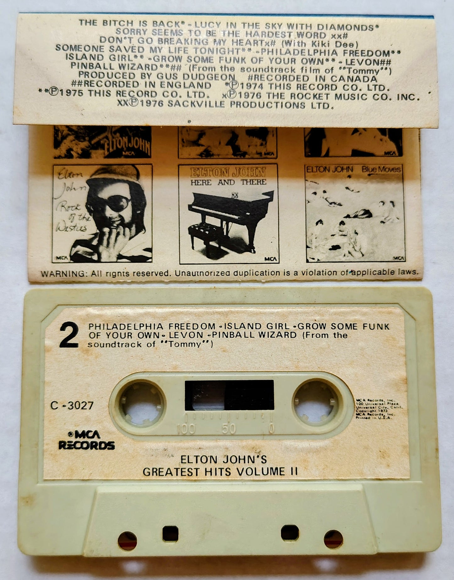 Elton John - Elton John's Greatest Hits Volume II