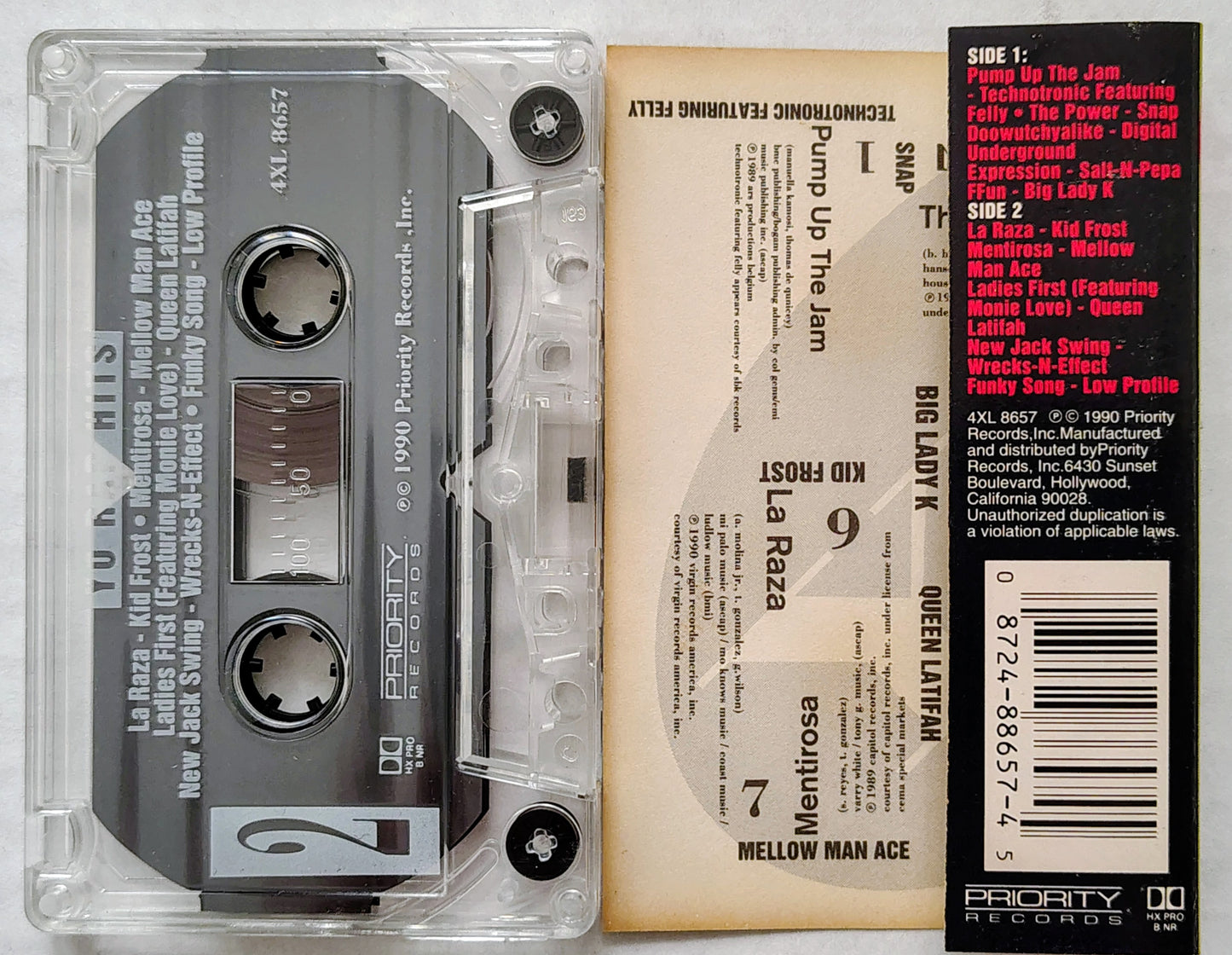 Various Artists - Yo! Rap Hits