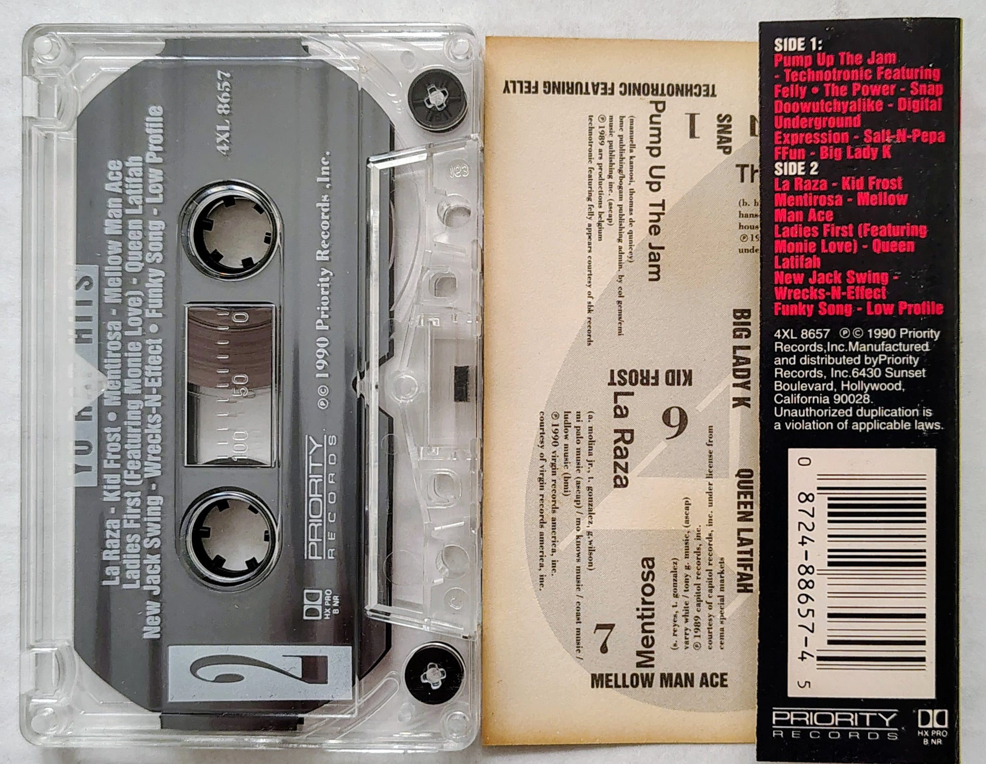 Various Artists - Yo! Rap Hits