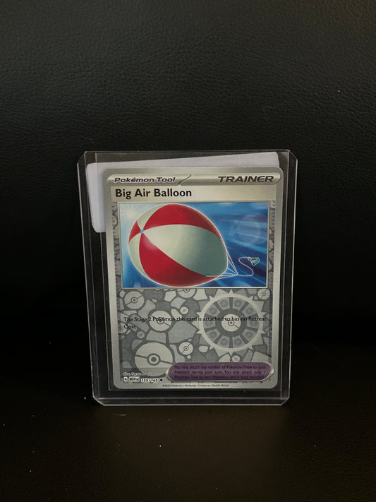 Big Air Balloon - 155/165 - Uncommon - Reverse Holo  Scarlet & Violet - 151 Pokemon