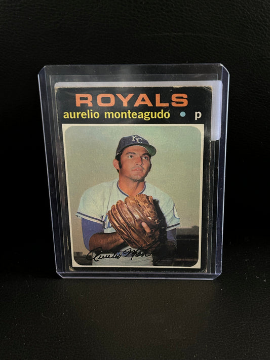 Aurelio Monteagudo #129 | 1971 Topps Baseball