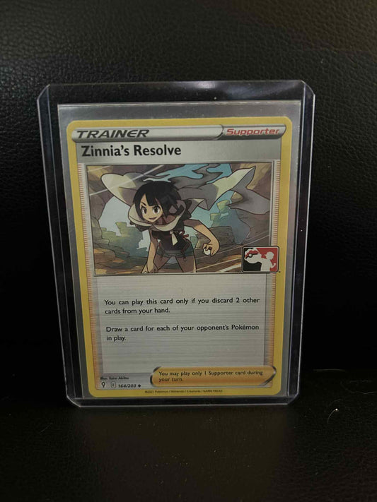 Zinnia's Resolve - 164/203 - Uncommon  Prize Pack Series Cards Pokemon