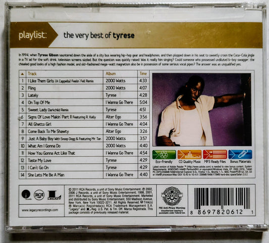 Tyrese - Playlist: the Very Best of Tyrese