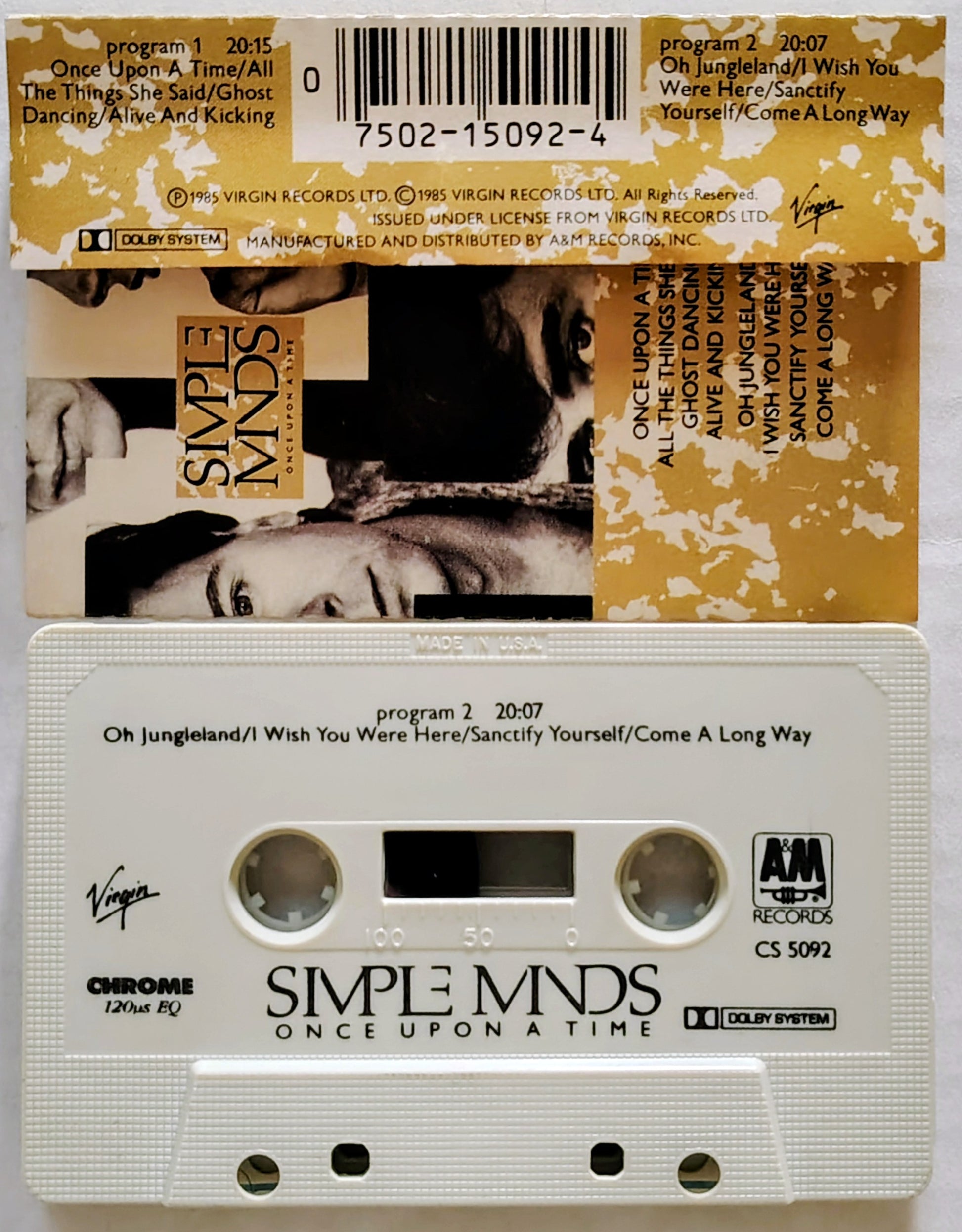 Simple Minds - Once Upon a Time