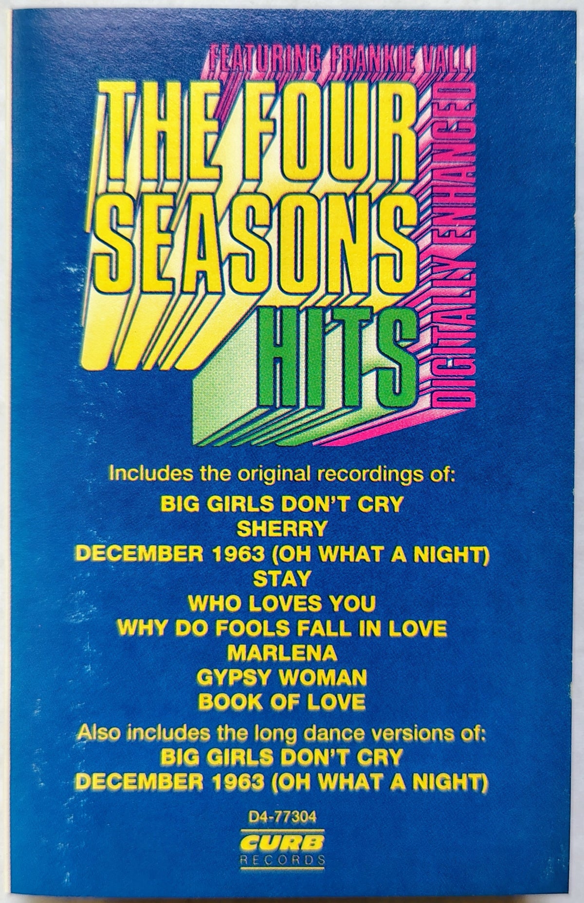 The Four Seasons Featuring Frankie Valli - The Four Seasons Hits