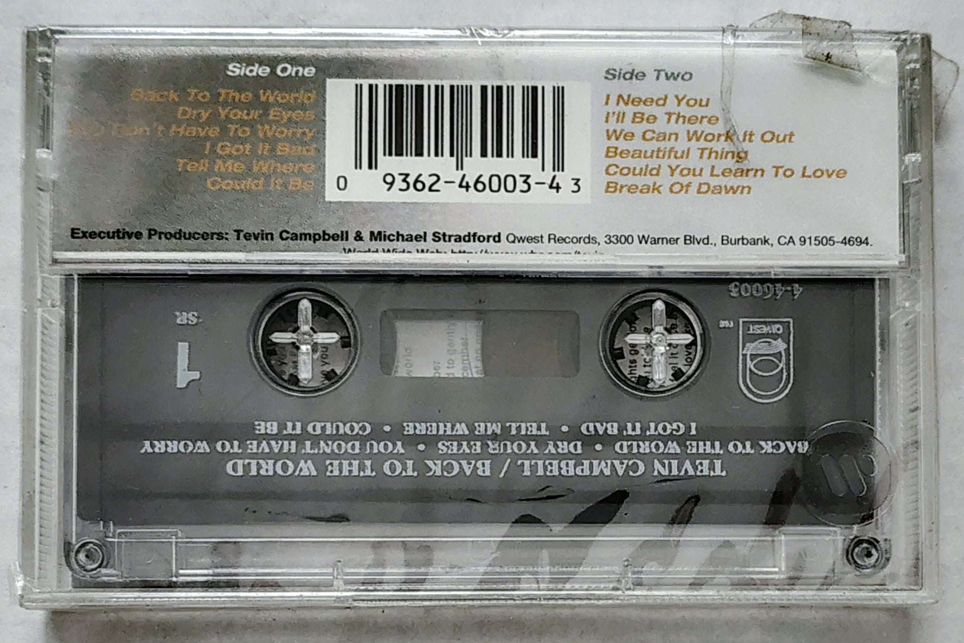 Tevin Campbell - Back to the World